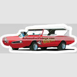 The Monkees Gto Monkeemobile Famous Car Magnet