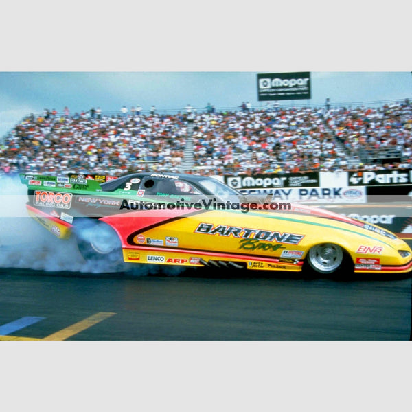 Tony Bartone Brothers Funny Car Full Color Drag Racing Photo 8.5 X 11