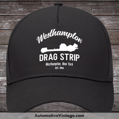 Westhampton Drag Strip New York Racing Hat Black