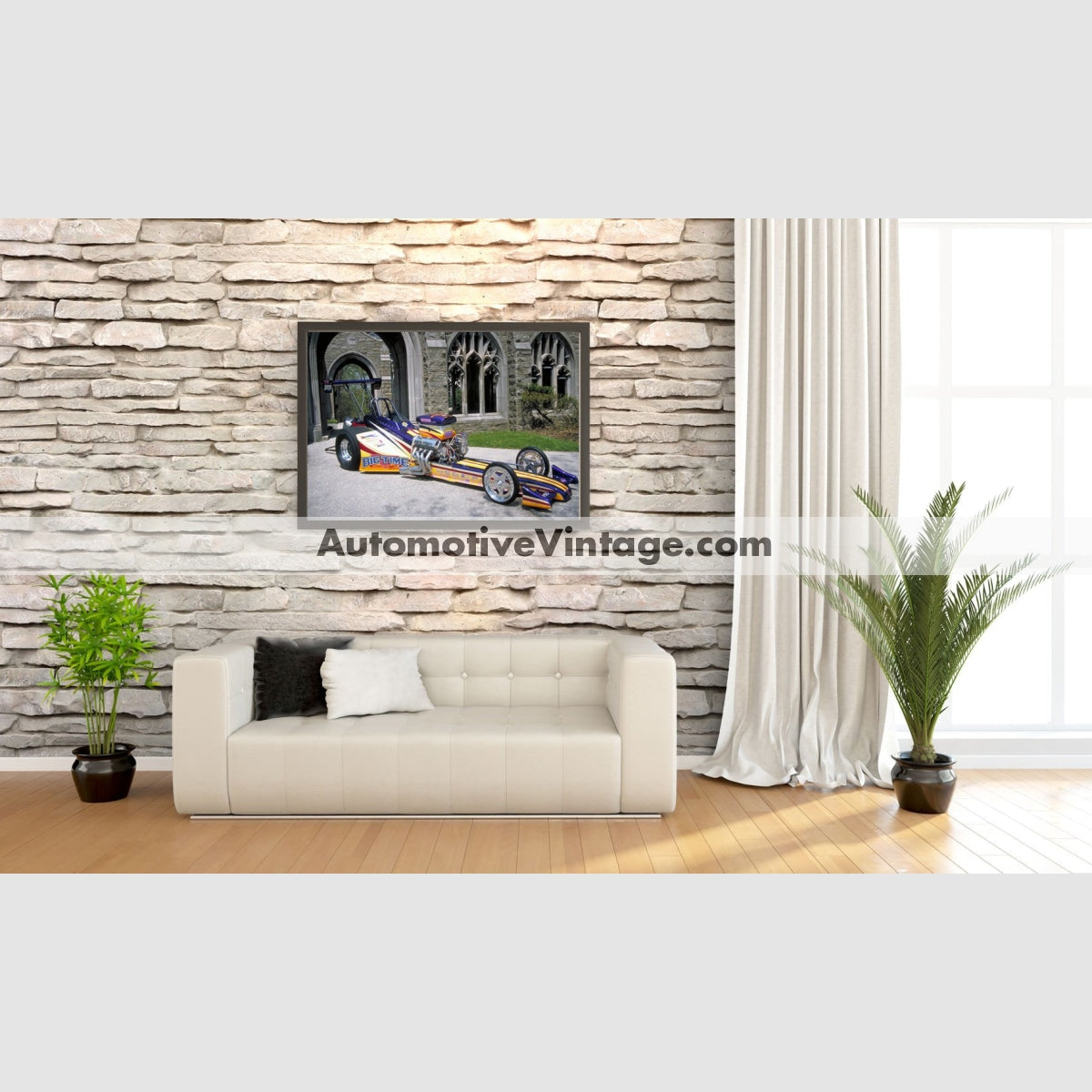 Big Time Dragster High Resolution Full Color Premium Drag Racing Poster