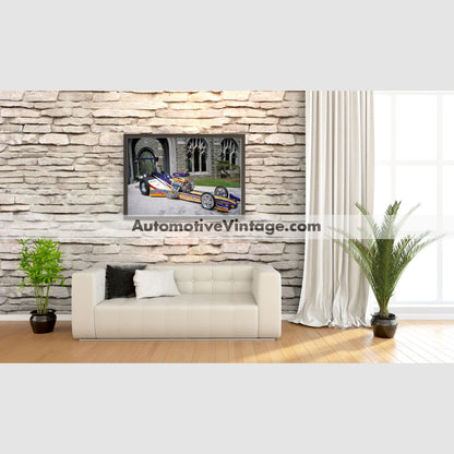 Big Time Dragster High Resolution Full Color Premium Drag Racing Poster