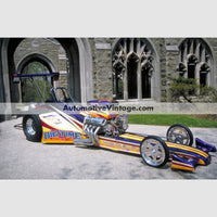 Big Time Dragster High Resolution Full Color Premium Drag Racing Poster 24 Wide X 18