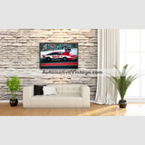Bob Glidden Ford Probe High Resolution Full Color Premium Drag Racing Poster