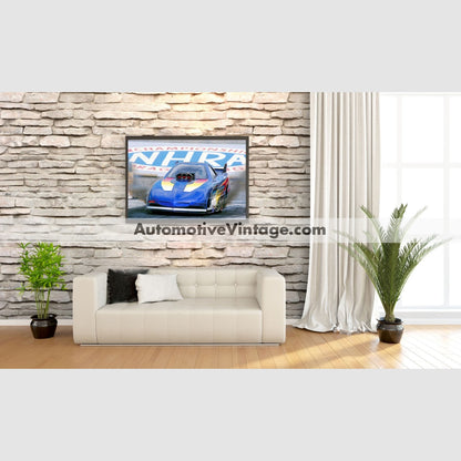 Cape Codder Funny Car High Resolution Full Color Premium Drag Racing Poster