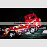 Chevy Rebellion Wheel Stand High Resolution Full Color Premium Drag Racing Poster 24 Wide X 18